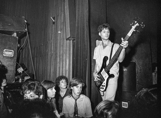 Pictured: The Speedies at Irving Plaza, 1979
