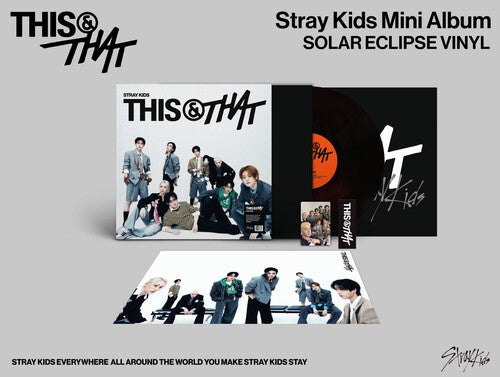 Stray Kids - THIS & THAT [SOLAR ECLIPSE VINYL (Limited Edition, Poster, Photo / Photo Card, Bookmark)