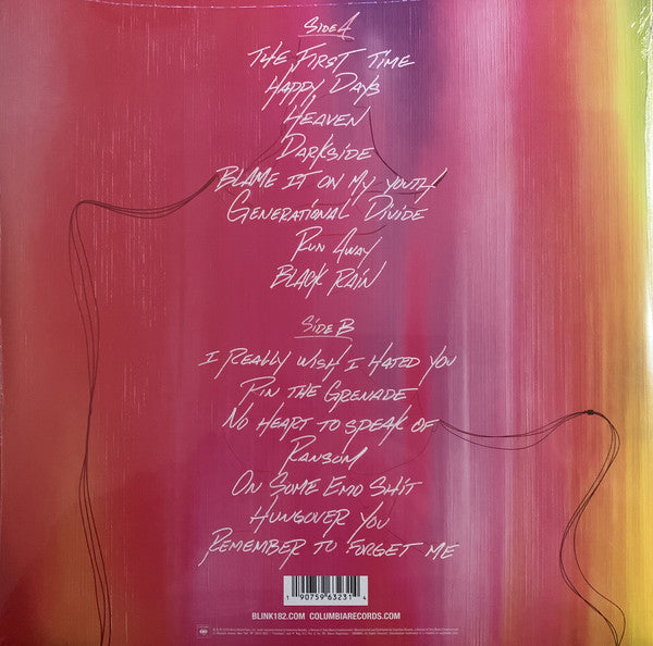 Blink-182 : Nine (LP, Album, Gat)