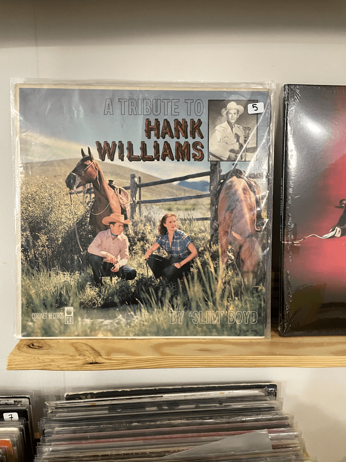 Slim Boyd – A Tribute To Hank Williams, Coronet Records (1962)