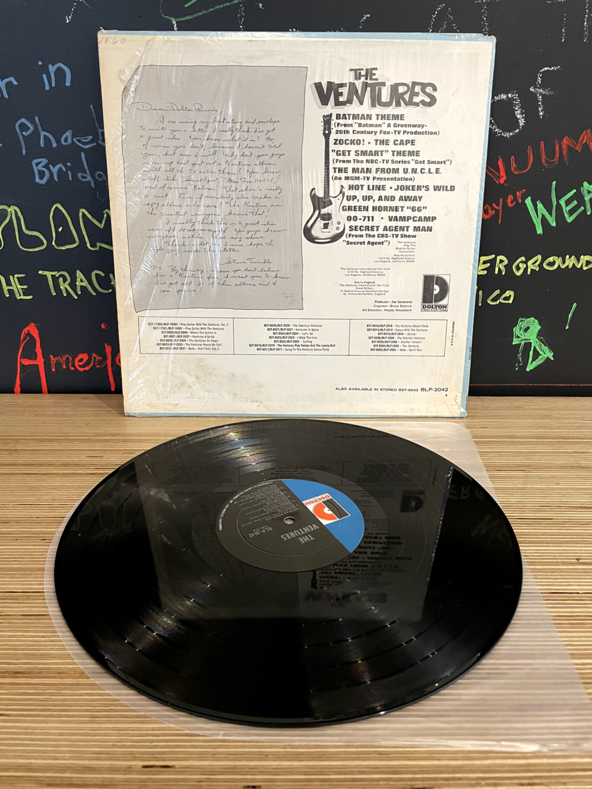 The Ventures Batman Theme 1966 Dolton Records BLP-2042 (1966)