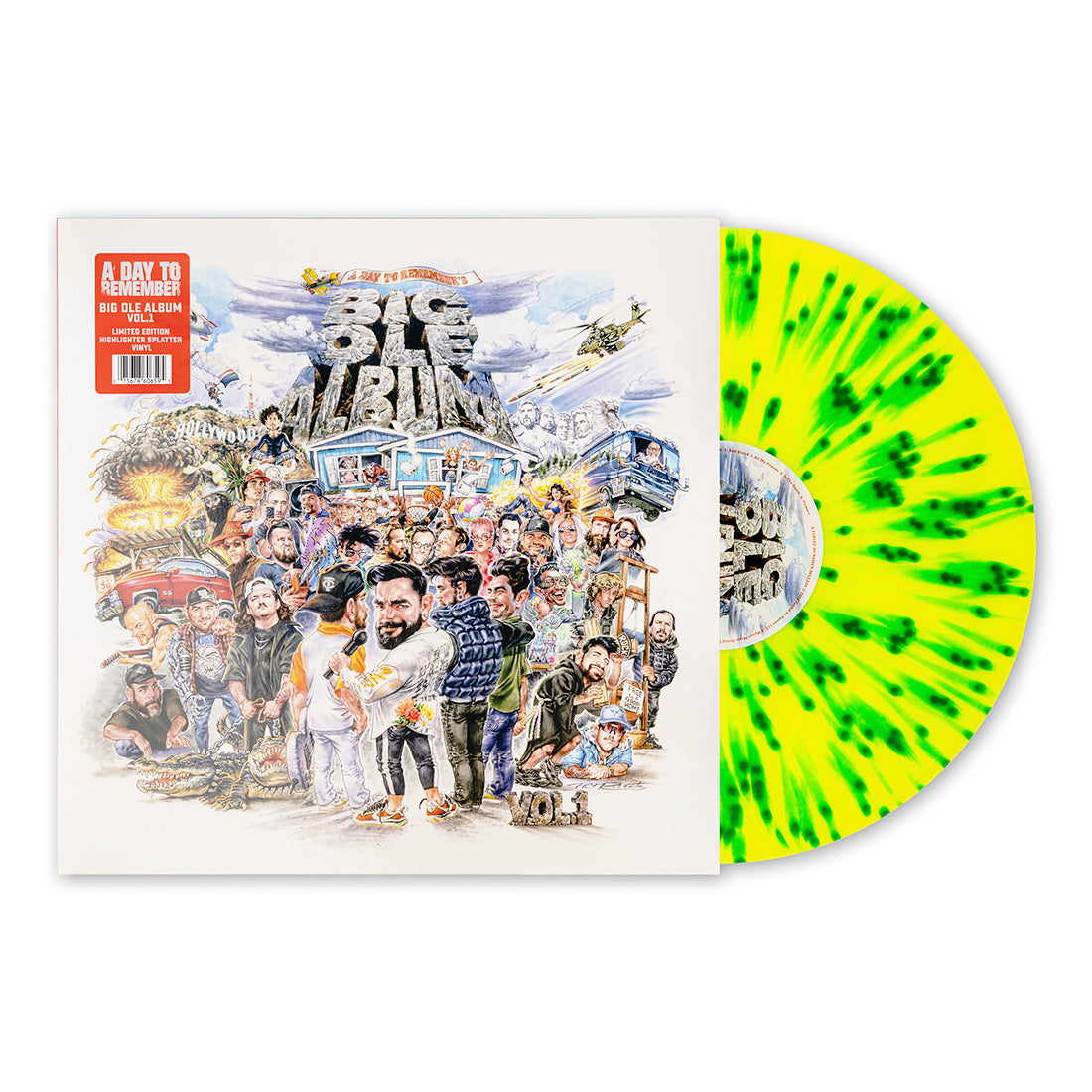 A Day To Remember -  Big Ole Album Vol. 1 [Vinyl LP, Highlight Splatter Edition]