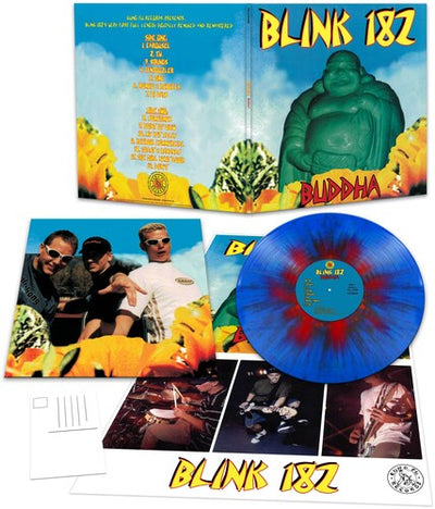 Blink-182 - Buddha [Colored Vinyl, Blue, Red, Splatter] Vinyl LP