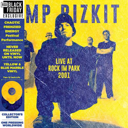 Limp Bizkit - Rock in the Park 2001 [Colored Vinyl, RSD Exclusive, Yellow, Blue, Vinyl LP]