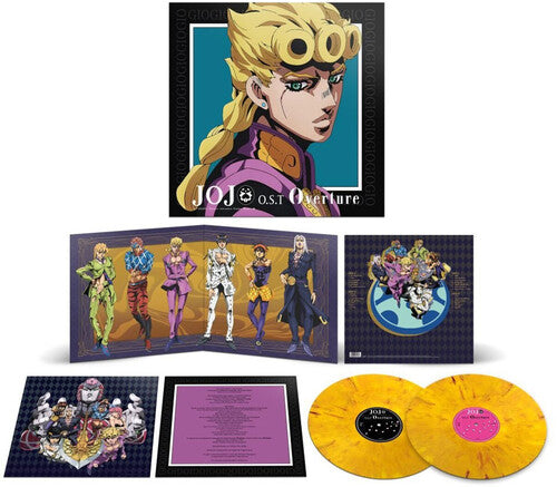 Yugo Kanno -  Jojo's Bizarre Adventure - Golden Wind: Vol. 1 (Original Soundtrack) [Colored Vinyl, Yellow, 140 Gram Vinyl, Booklet, Gatefold LP Jacket]