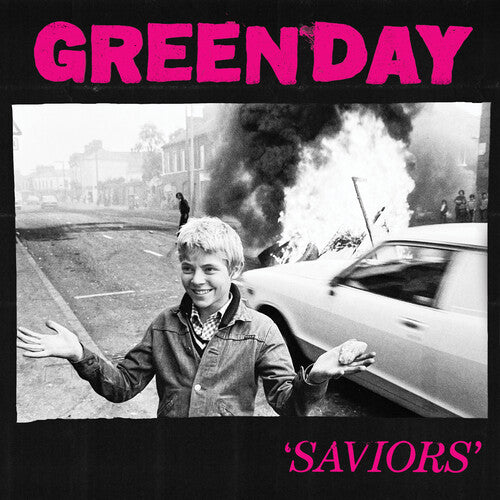 Green Day - Saviors (Indie Exclusive, Colored Vinyl, Pink, Black) **PRE ORDER**