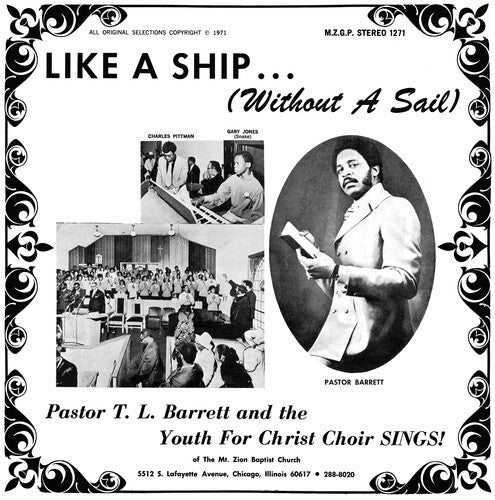 Pastor T.L. Barrett - Like a Ship (Without a Sail) [Vinyl LP]