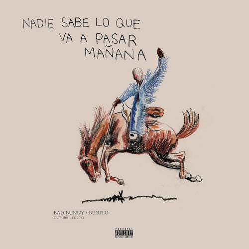 Bad Bunny - Nadie Sabe Lo Que Va A Pasar Manana (BLUE Vinyl 2LP)