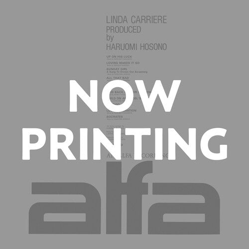 Linda Carriere - Produced by Haruomi Hosono [LP]