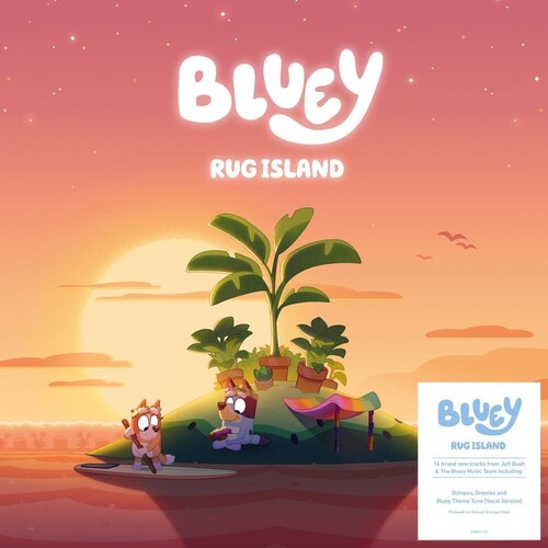 Bluey - Rug Island - Sunset Orange Colored Vinyl [Import] (Colored Vinyl, Orange, United Kingdom - Import)