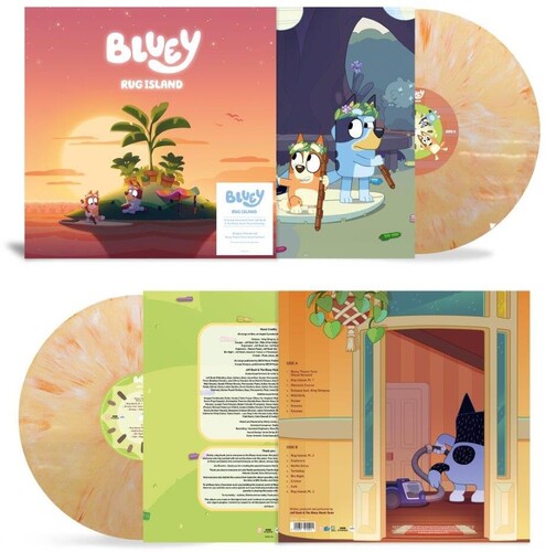 Bluey - Rug Island - Sunset Orange Colored Vinyl [Import] (Colored Vinyl, Orange, United Kingdom - Import)
