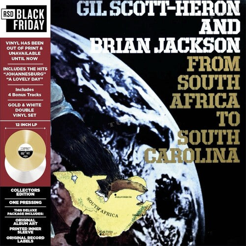Gil Scott-Heron & Brian Jackson - From South Africa To South Carolina (RSD) (RSD Exclusive, Colored Vinyl, Gold, White)