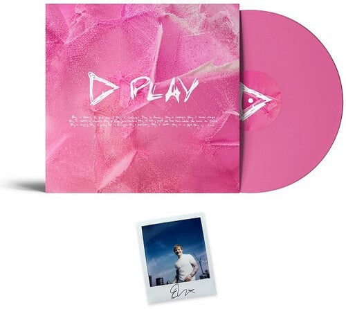 Ed Sheeran - Play Indie Exclusive (Pink Vinyl w/ Signed Polaroid) (Indie Exclusive, Colored Vinyl, Pink, Photo / Photo Card, Gatefold LP Jacket)