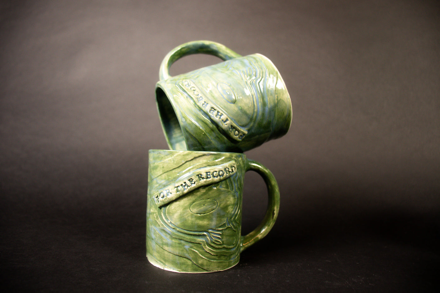 For The Record 12 oz Ceramic Coffee Mug