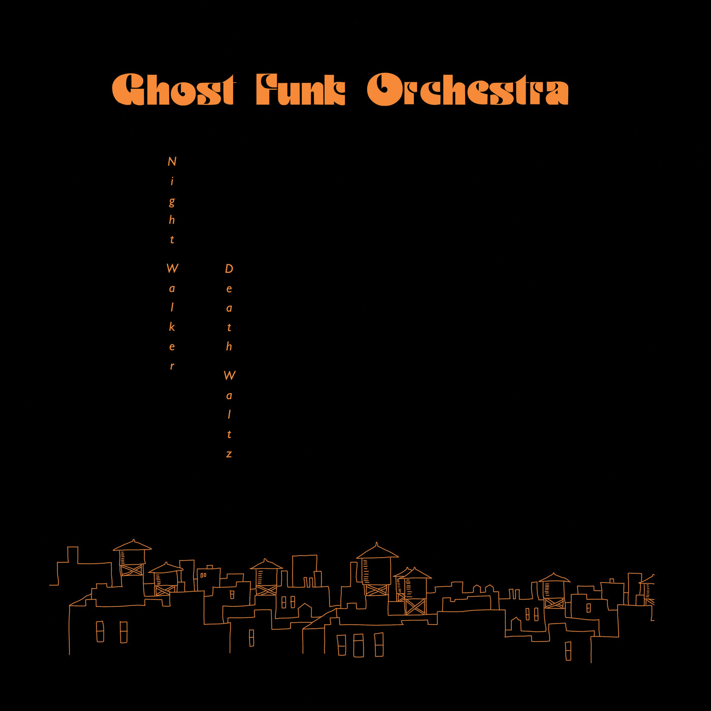 Ghost Funk Orchestra - Night Walker / Death Waltz [Indie Exclusive Red Vinyl]