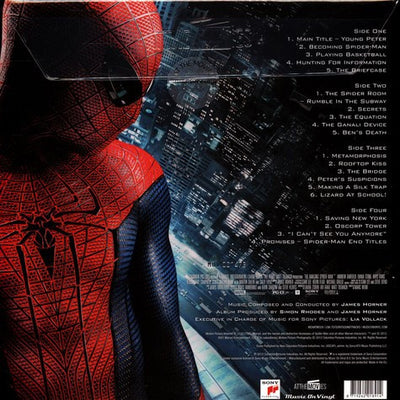 James Horner : The Amazing Spider-Man (Music From The Motion Picture) (2xLP, Ltd, Num, Gre)