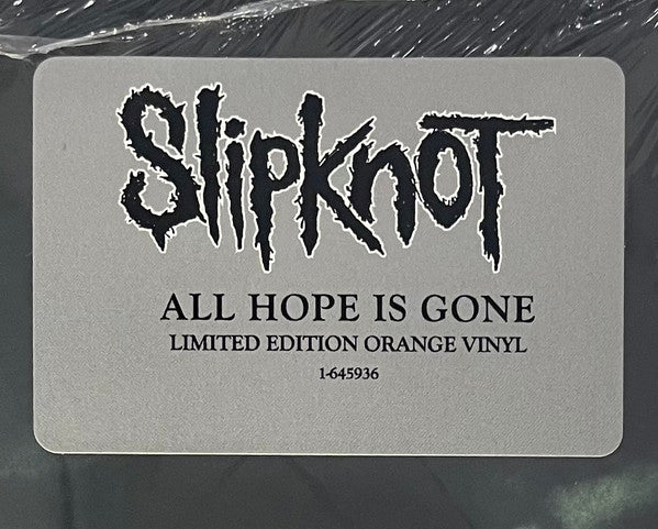 Slipknot : All Hope Is Gone (2xLP, Album, Ltd, RE, Ora)