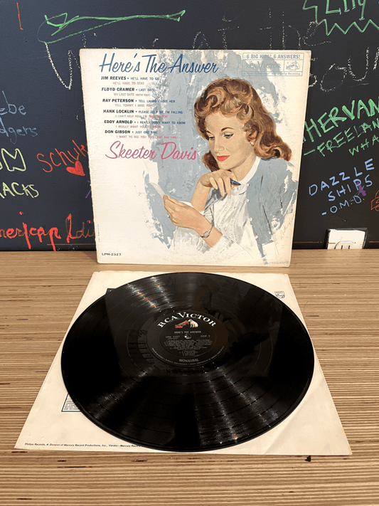 Skeeter Davis Here's the Answer LP LPM-2327 Vinyl Record
