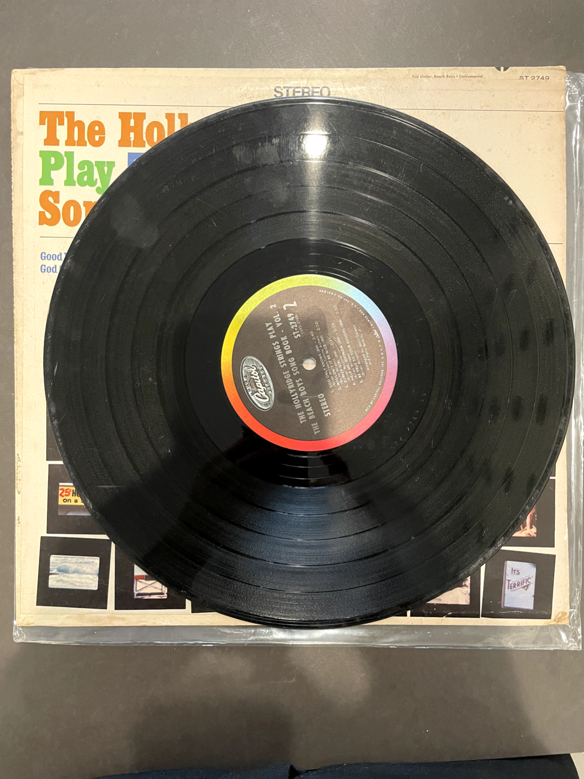 The Hollyridge Strings ‎Play The Beach Boys Songbook Vol. 2 Vinyl LP Capitol