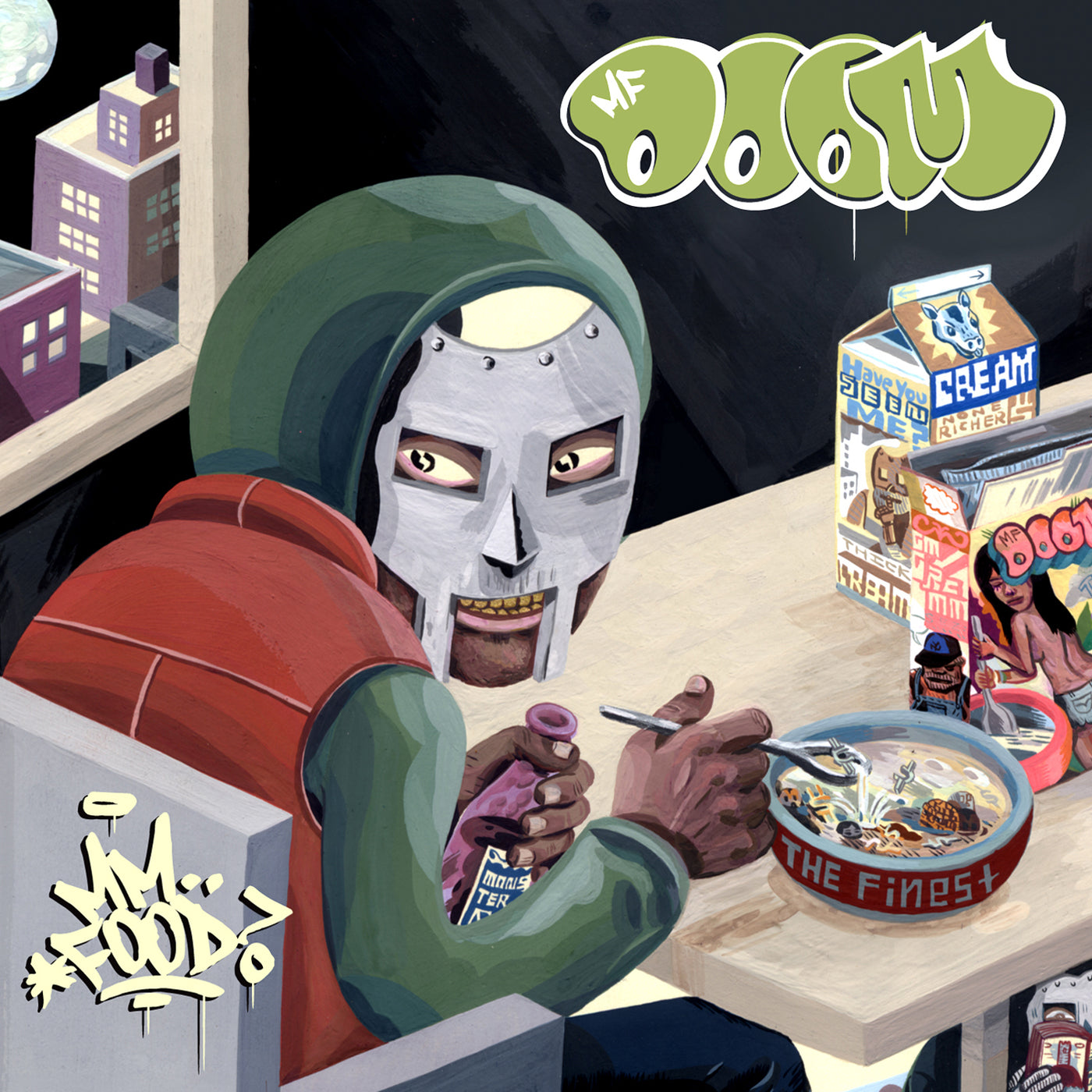 MF Doom ‎– MM..Food 2xLP (Green & Pink) Vinyl